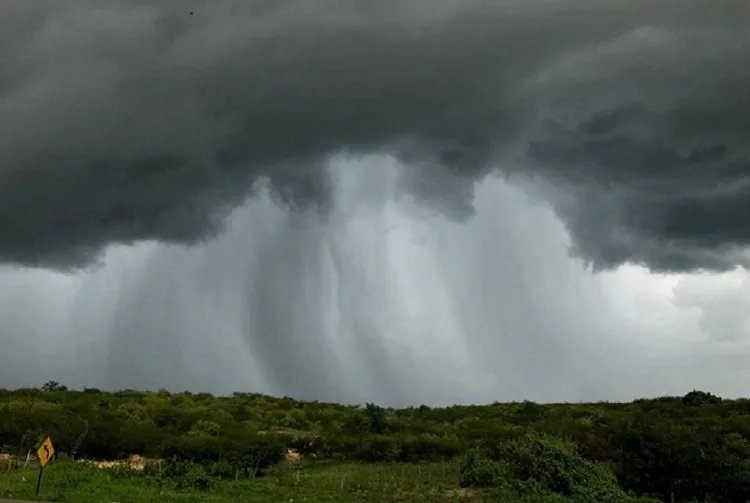Maringá 98 FM — O Instituto Nacional de Meteorologia (Inmet) emitiu, nesta segunda-feira (13), dois alertas de chuvas intensas para toda a Paraíba. Os avisos são válidos até às 23h59 de terça-feira (14) e abrangem todas as regiões do estado. De acordo com o Inmet, pode chover até 100 milímetros por dia, com ventos intensos entre 60 e 100 km/h. Há risco de corte no fornecimento de energia elétrica, queda de árvores, alagamentos e desabamentos pontuais. Para os dois níveis de alerta, o Inmet orienta que a população evite se abrigar embaixo de árvores durante as chuvas, não estacione veículos próximo a torres de […]