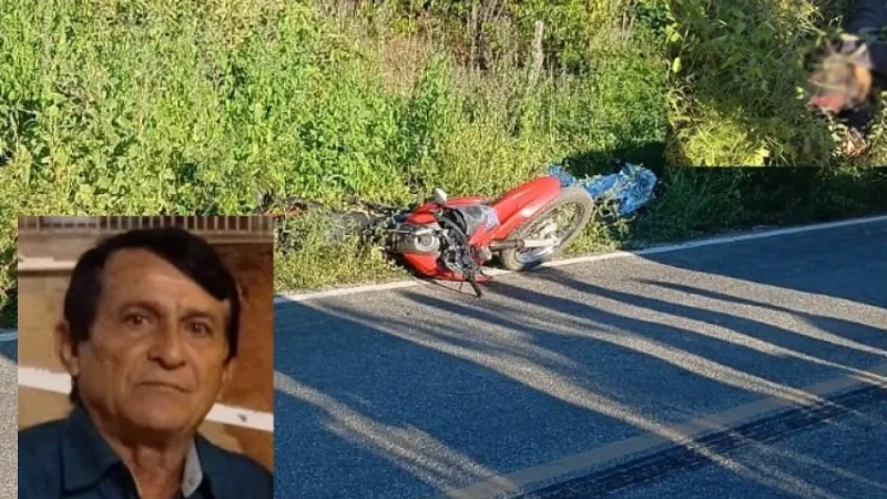 Maringá 98 FM — O morador do município de Lagoa, no Sertão da Paraíba, Olímpio da Silva Pereira, morreu na tarde dessa terça-feira (2) após um grave acidente de trânsito registrado na rodovia PB-359, nas proximidades do Sítio Tabuleiro, no município de Santa Cruz. De acordo com informações preliminares apuradas no local, Olímpio conduzia uma motocicleta Honda Bros, de cor vermelha, quando ocorreu uma colisão com um caminhão Ford Cargo 815e. Com o impacto, ele não resistiu aos ferimentos e morreu ainda no local. As circunstâncias do acidente deverão ser apuradas pelas autoridades competentes. Conhecido em Lagoa por sua atuação na vida pública e política [&hellip;]