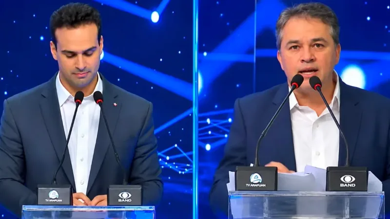 Maringá 98 FM — &nbsp; Lucas Ribeiro voltou a dar sinais de que sua campanha anda a reboque da de Efraim Filho. Depois das semelhanças já apontadas em cor, slogan e estratégia de comunicação, o governador agora avançou para um terreno ainda mais delicado: o das propostas. No debate do Sistema Arapuan, neste domingo (9), Lucas anunciou a retirada do Presídio Sílvio Porto, em Mangabeira, e a transformação da área em parque público. A fala, no entanto, caiu mal porque essa discussão já vinha sendo apresentada há meses por Efraim, que defende abertamente a retirada dos presídios do bairro e a reutilização da área para [&hellip;]