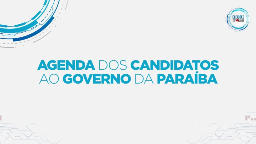 Maringá 98 FM — Os seis candidatos ao Governo da Paraíba nas eleições de 2026 têm compromissos de campanha previstos para esta segunda-feira (31). A disputa deste pleito acontece entre Camilo Duarte (PCO), Cícero Lucena (MDB), Efraim Filho (PL), Lucas Ribeiro (PP), Pedro Coutinho (DC) e Yuri Ezequiel (UP). O primeiro turno das eleições será realizado em 4 de outubro. Se houver necessidade de segundo turno, a votação ocorrerá em 25 de outubro. Confira abaixo a agenda dos candidatos ao Governo da Paraíba: Camilo Duarte (PCO) – agenda não divulgada até a publicação desta matéria; Cícero Lucena (MDB) – pela manhã, grava para o guia eleitoral. À [&hellip;]